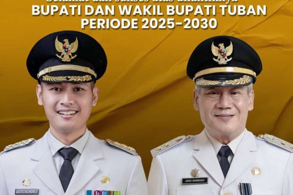 Bupati dan Wakil Bupati Surabaya Periode 2025-2030