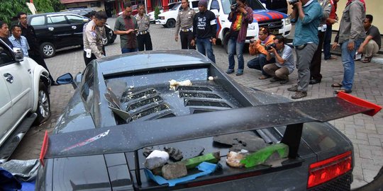 Kumpulan Fakta Hasil Olah TKP Kecelakaan Maut Lamborghini di Surabaya